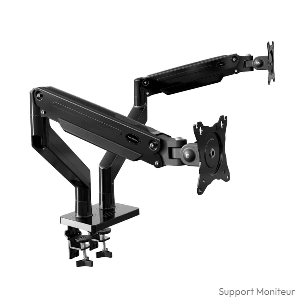 Bras double écran Invision MX900 2 écrans 24-35 po ressort à gaz 2-15 kg