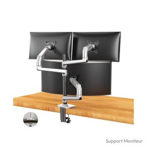Support triple écran PC
