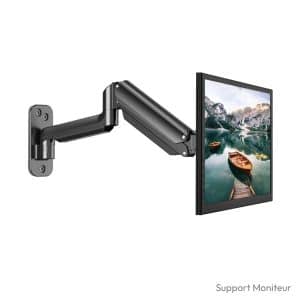 Support mural moniteur HUANUO 17-32 pouces 8 kg VESA 75 100 mm