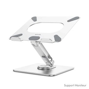 Support pc portable bureau BESIGN LSX7 base rotative 360°