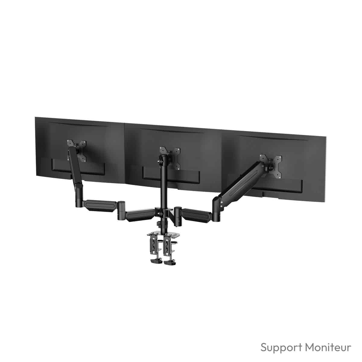 Support triple écran simracing Suptek MD8003 3 écrans 17-32 ressorts à gaz